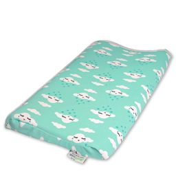 Healthcub ContourCub Baby Pillow-Turquoise Cloudy-15