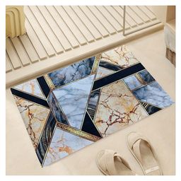 Elanza Printed Soft Memory Mat for Office/Floor/Home/Bathroom/Bedroom/Kitchen (36x58 cm) 1600 GSM Super Absorbent Anti-Skid Bath Mats (Pack of 1)-image-65