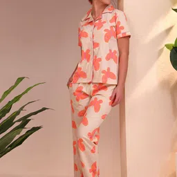 NAP STORY Women Printed Night suit-picture-4