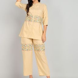 Shiv ali apparels Embroidered Top & Trouser Co-Ords-image-8