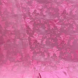 Peachmode Pink Embroidered Unstitched Dress Material-picture-42