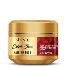 Streax Serum Shine Hair Mask with Shea Butter for Dull Hair - 200 g-46