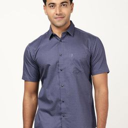 Indian Terrain Men Classic Slim Fit Printed Casual Shirt-picture-49