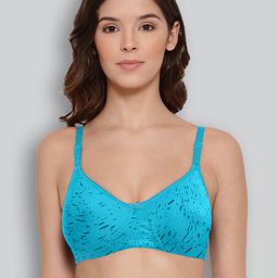 LYRA Printed Combed Cotton Wirefree Secret Support Bra with Detachable Strap-picture-15