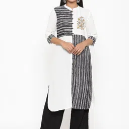 Anouk Women Floral Printed Regular Kurta with Palazzos-picture-24