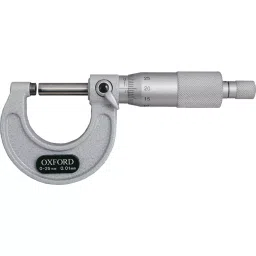 Oxford 0-25mm Metric External Micrometer OXD3355010K-21