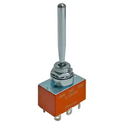 NKK SWITCHES TOGGLE SWITCH, DPDT, 20A, 30VDC, PANEL, S28AW45-picture-16