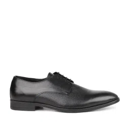 Privo by Inc.5 Men's Black Derby Shoes-image-72