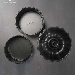 MasterClass 3-Piece Black Medium Brilliant Nonstick Baking Tin Set-29