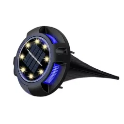GIGAWATTS 8 LED Solar Ground Light White, ‎GW-DLS-04 (Pack of 4 Pcs)-40