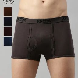 Dixcy Scott Originals Multi Cotton Regular Fit Trunks - Pack Of 5-picture-30
