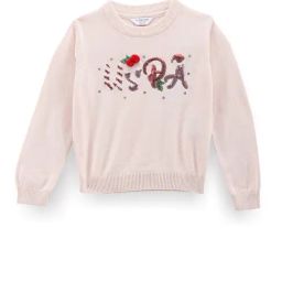 U.S. Polo Assn. Kids Pink Flip Sequin Full Sleeves Sweater-image-21