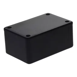 CAMDENBOSS Pcb Box Enclosure, Abs, Black, BIM2001/11-BLK/BLK-0