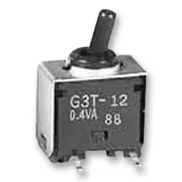 NKK SWITCHES TOGGLE SWITCH, SPDT, SMD, ON-ON, G3T12AP-36