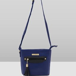 Caprese Women Textured Structured Leather Sling Bag-19