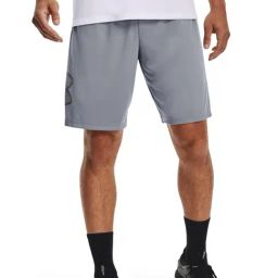 Under Armour Gray Loose Fit Sports Shorts-picture-21