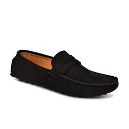 FOGGY Men Solid Regular Round Toe Loafers-picture-7