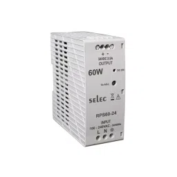 Selec 60 W Power Supply DIN Rail Mount, RPS60-05-12