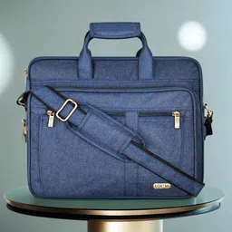 LOREM Unisex Textured Laptop Bag-47