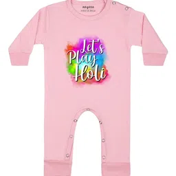 Arvesa Lets Play Holi Printed Bodysuit-image-65