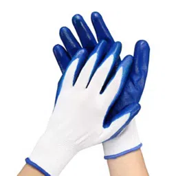 Acutek Rubber Coated Glove 250 mm Length, GL-13 (Pack of 10)-34