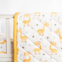 Yellow Doodle Reversible Comfort Quilt - Yellow-image-92