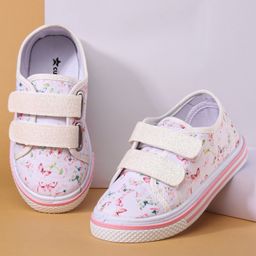 Cute Walk by Babyhug with Double Velcro Closure Casual Shoes - White-image-36