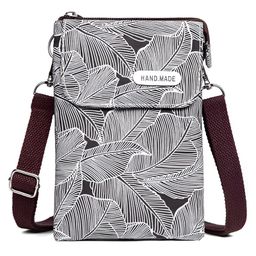 SYGA Women's Canvas Material With Five-Layer Zipper , Sling Bag (Black)-image-114