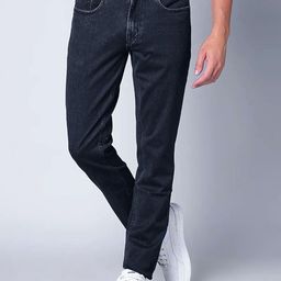 fineblu Men Slim Fit Mid-Rise Stretchable Jeans-image-102