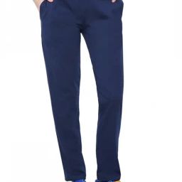 Dyca Navy Cotton Track Pants-image-51