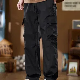 StyleCast x Revolte Men Pleated Cargos Trousers-picture-28