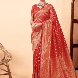 KALINI Woven Design Zari Banarasi Saree-picture-39
