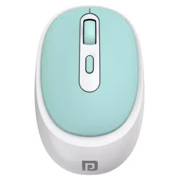 Portronics POR 1738 Toad 27 Wireless Optical Mouse Silent Buttons, 2.4 GHz with USB Nano Dongle, Auto Power Saving Mode for PC/Mac/Laptop(Green)-0
