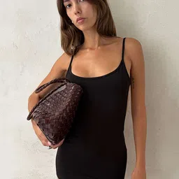 LULU & SKY Women Solid Bodycon Backless Mini Dress-picture-13