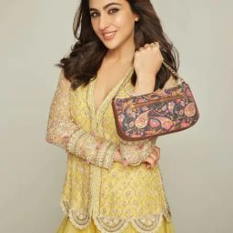ZOUK Pink Printed Shoulder Bag-43