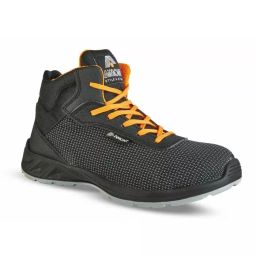 AIMONT DIAMONT METAL FREE Black Orange Composite Toe Capped Unisex Ankle Safety Boots UK 10 EU 44, AVANGER DM10184 44-image-98