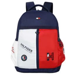 Tommy Hilfiger Ralph 31 Ltrs Navy & Red Large Laptop Backpack-image-39