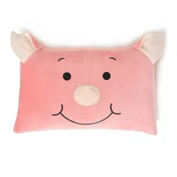 MiArcus Farm Friends Printed Pink Polyester Single Pillow-image-44