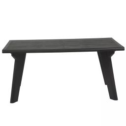 SUPREME Bison Plastic Dining Table Black-34