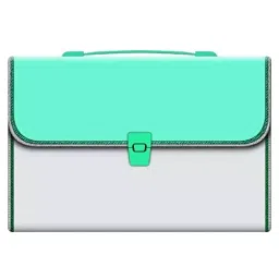 FEDUS 13 Pocket Expanding File Folder with Handle Important Documents, Paper Storage Organizer Bag Green-10