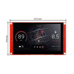 ELECROW ESP32 display-5.0 Inch HMI Display 800×480 RGB TFT LCD Touch Screen Compatible with Arduino/LVGL/PlatformIO/ Micropython Without Acrylic Case image 3