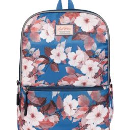 Lino Perros Teal Printed Medium Laptop Backpack-46