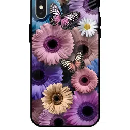 QRIOH Floral Printed iPhone X Back Case Mobile Accessories-picture-39
