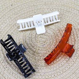 VAGHBHATT Women Set of 3 Claw Clip-86