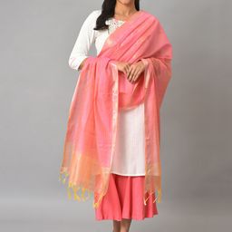 AURELIA Woven Design Dupatta with Zari image 2