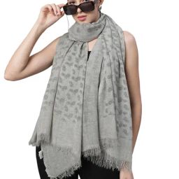 Global Republic Grey Printed Stole-image-50