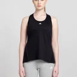 adidas Black Cotton Training Tank Top-picture-12