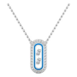 SHINE ETERNAL Lab Grown Diamond 18k (750) White Gold Pendant for Women-picture-46
