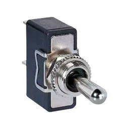ARCOLECTRIC (BULGIN LIMITED) TOGGLE SWITCH, DPST, 20A, 277VAC, PANEL, C3950BA-14