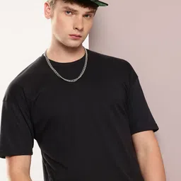 Kook N Keech Drop-Shoulder Sleeves Oversized T-shirt-image-95